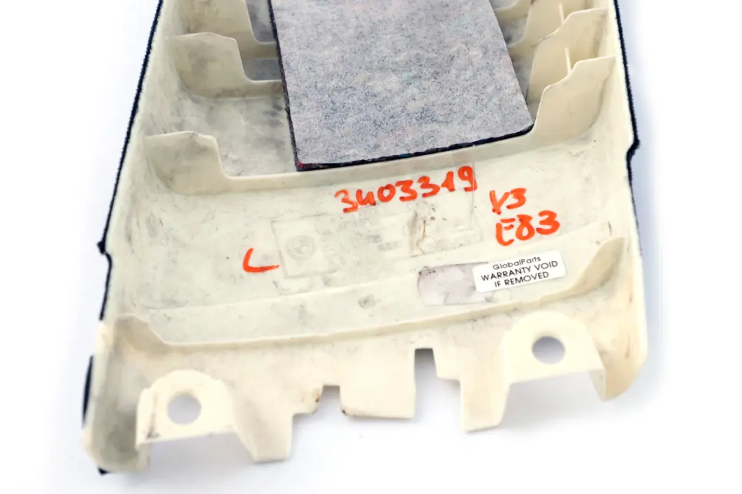 Column B Pilar Trim Cover Left N/S Basaltgrau to BMW X3 E83 Cover with Part number 3403319 BMW X3 E83 Cover Column B Pilar Trim Cover Left N/S Basaltgrau - SKU 3403319 - Part number 3403319