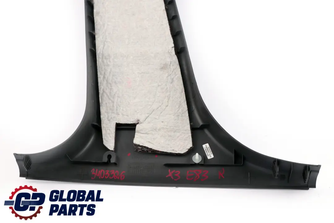 BMW E83 X3 Osłona Słupka B Prawa Basaltgrau 3330530 - SKU 3403326 - Numer Części 3403326