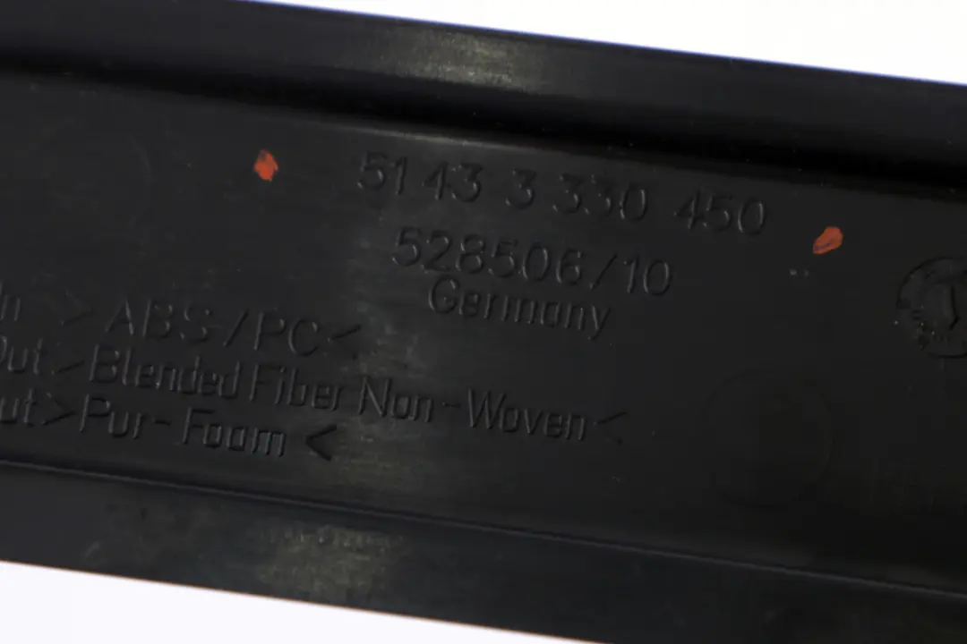 BMW X3 E83 LCI Abdeckung Säule D Windschutzscheibe Rechts Basaltgrau - SKU 3403332 - Teilenummer 3403332