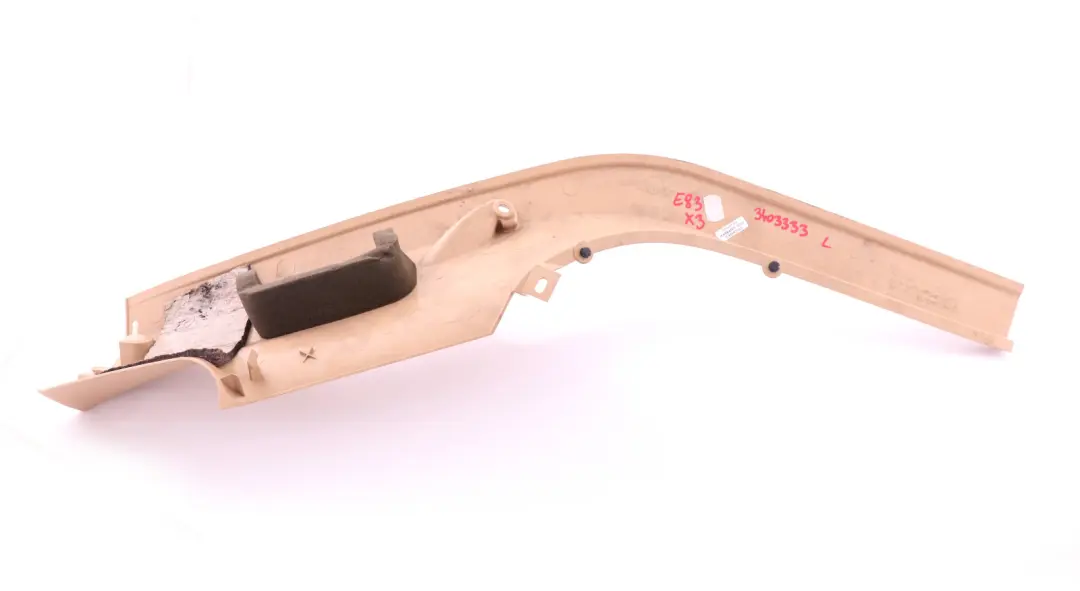 BMW X3 Series E83 LCI Cover Column D Windscreen Window Trim Left Beige 3330449 - SKU 3403333 - Part number 3403333