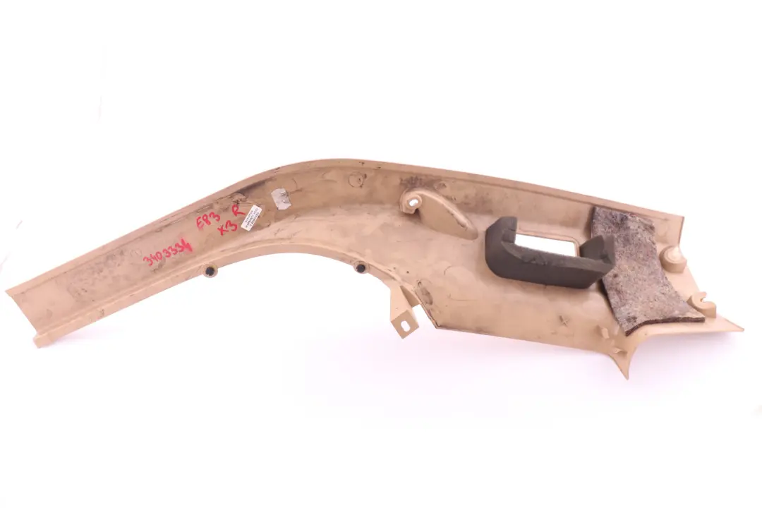 Blende D Säule rechts SANDBEIGE BEIGE 3330450 für BMW X3 er E83 LCI mit Teilenummer 3403334 BMW X3 er E83 LCI Blende D Säule rechts SANDBEIGE BEIGE 3330450 - SKU 3403334 - Teilenummer 3403334