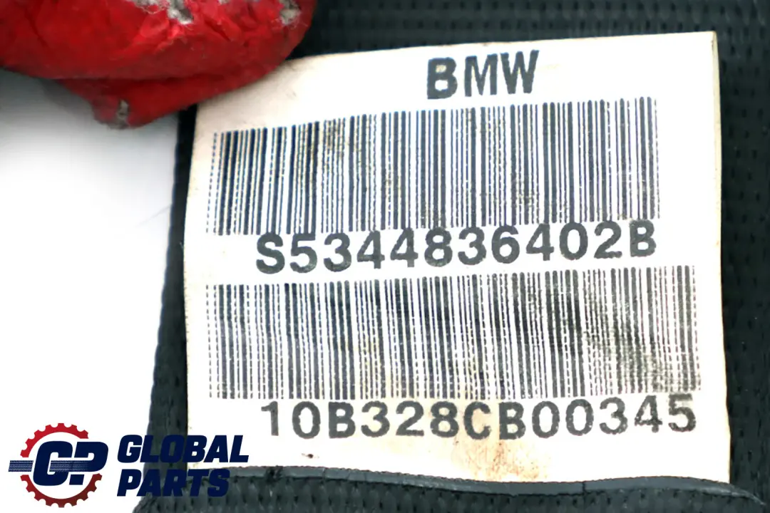 Centre Upper Belt Black to BMW X3 Series E83 LCI Rear with Part number 3448364 BMW X3 Series E83 LCI Rear Centre Upper Belt Black - SKU 3403556 - Part number 3448364