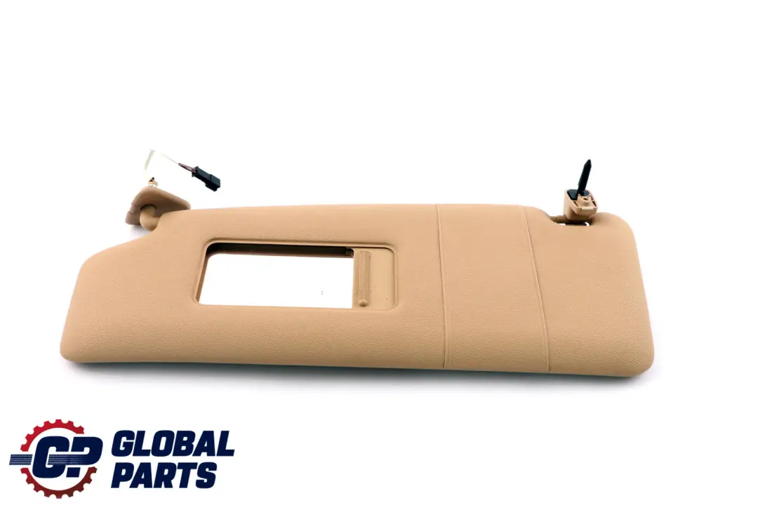 Sun Visor Mirror Illuminated Left N/S Sandbeige Beige to BMW X3 Series E83 with Part number 3404017 BMW X3 Series E83 Sun Visor Mirror Illuminated Left N/S Sandbeige Beige - SKU 3404017 - Part number 3404017