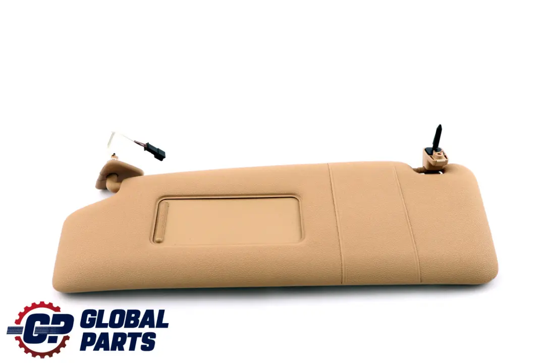 Sun Visor Mirror Illuminated Left N/S Sandbeige Beige to BMW X3 Series E83 with Part number 3404017 BMW X3 Series E83 Sun Visor Mirror Illuminated Left N/S Sandbeige Beige - SKU 3404017 - Part number 3404017