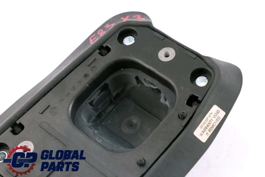 E83N LCI Placa Adaptadora Cambio Steptronic para BMW X3 E83 con número de pieza 3404178 BMW X3 E83 E83N LCI Placa Adaptadora Cambio Steptronic - SKU 3404178 - Número de pieza 3404178