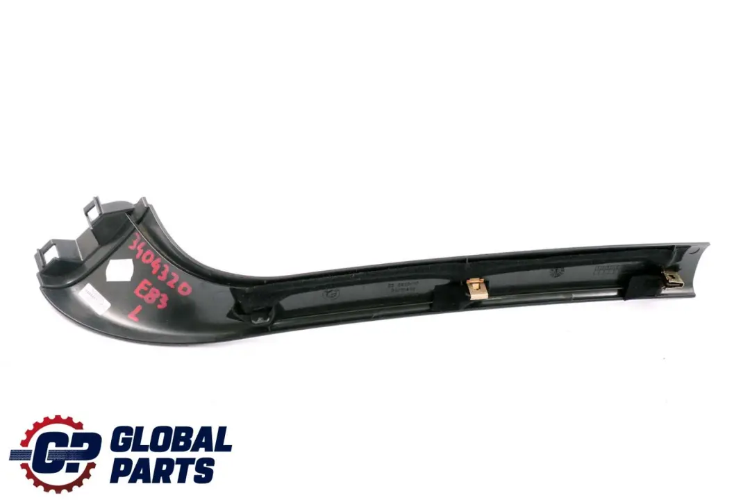 Rivestimento Portellone Posteriore SX Grigio Basalto per BMW X3 E83 con numero di parte 3404320 BMW X3 E83 Rivestimento Portellone Posteriore SX Grigio Basalto - SKU 3404320 - Numero di parte 3404320