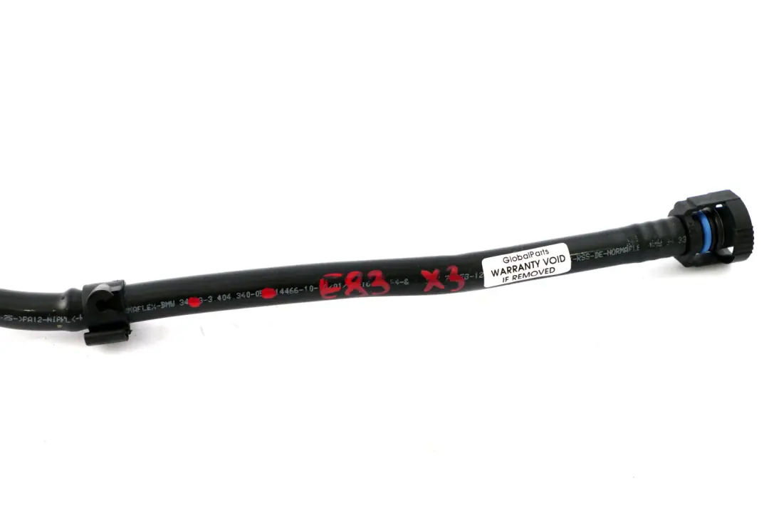 BMW X3 Series E83 Power Brake Servo Unit Vacuum Pipe Line - SKU rhd-3404340 - Part number 3404340