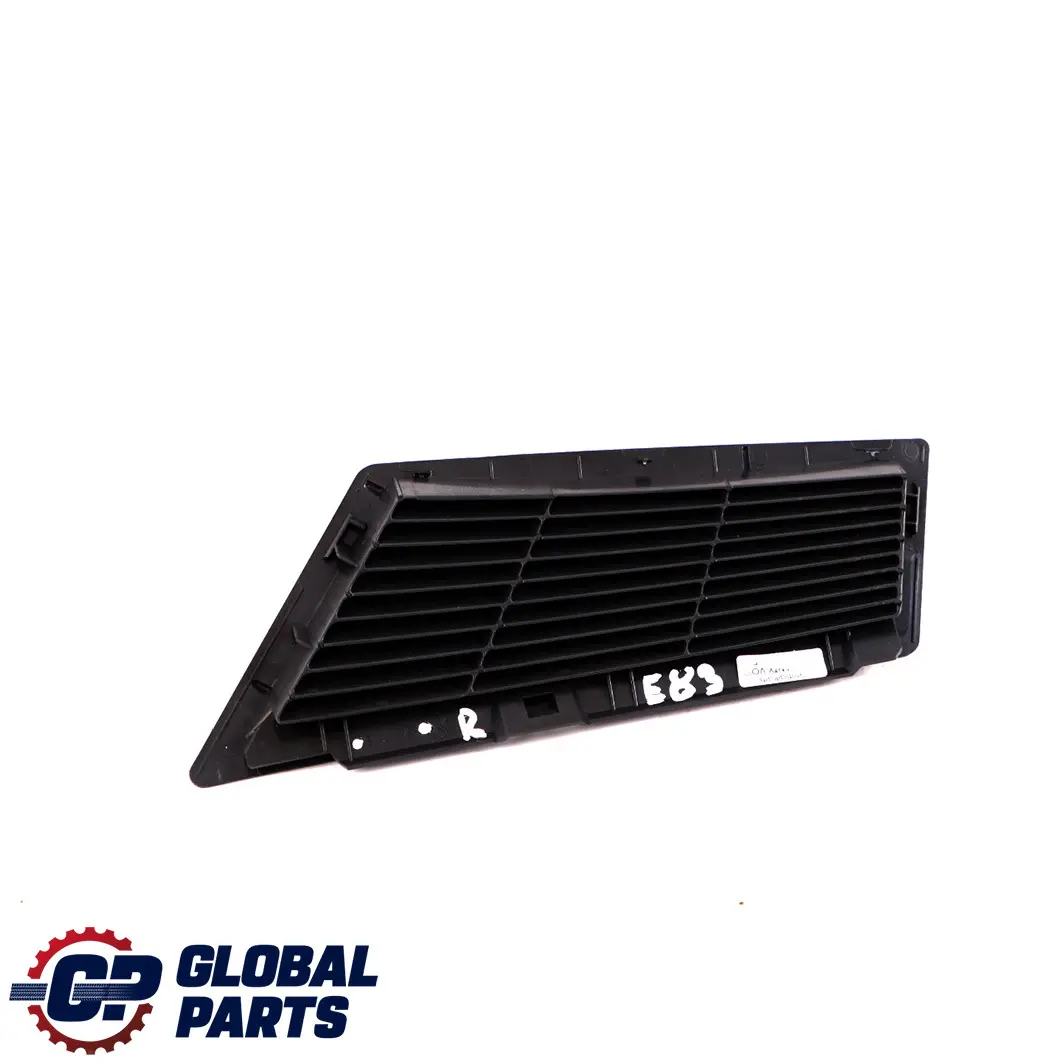 BMW E83 Seitliche Kofferraumverkleidung Rechts Entlüftung Trim Schwarz 3411754 - SKU 3404376-1 - Teilenummer 3404376