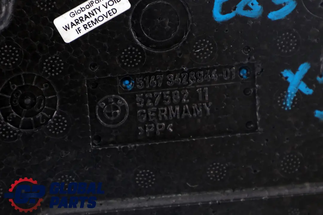 BMW X3 E83 Maletero Muesca Panel Derecho - SKU 3404497 - Número de pieza 3404497