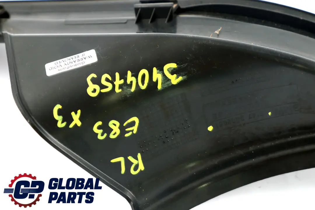 BMW X3 er E83 LCI Abdeckleiste Einstieg Hinten Links Schwarz - SKU 3404759 - Teilenummer 3404759