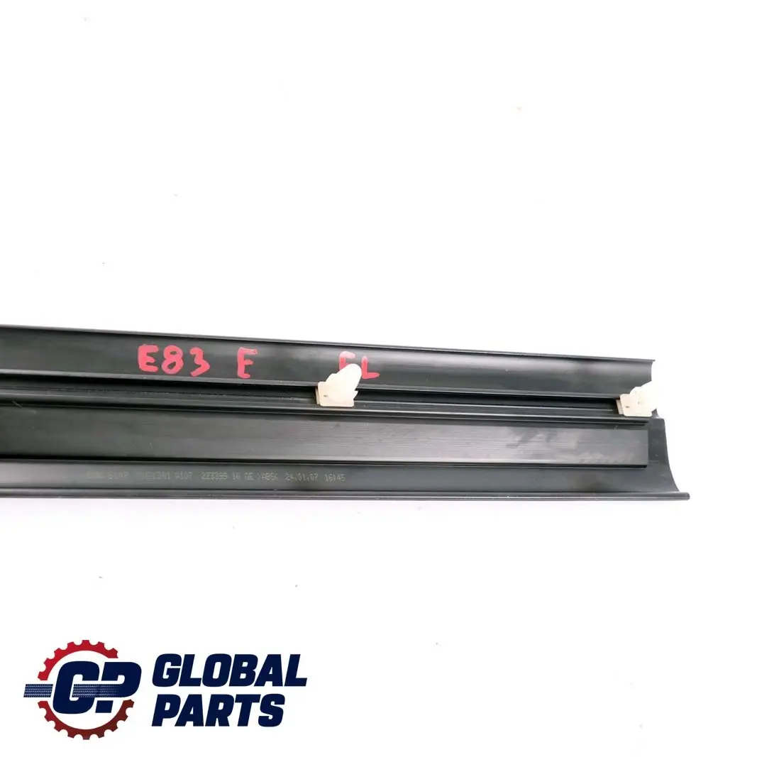 Embellecedor De puerta De entradaBMW E83 tira delantera izquierda antracita para con número de pieza 3404763 Embellecedor De puerta De entradaBMW E83 tira delantera izquierda antracita - SKU 3404763-1 - Número de pieza 3404763