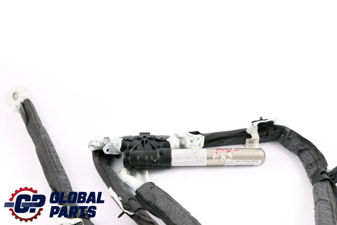 BMW X3 E83 Rideau de toit Air Modulo de tête gauche Noir - SKU 3405191 - Numéro de pièce 3405191