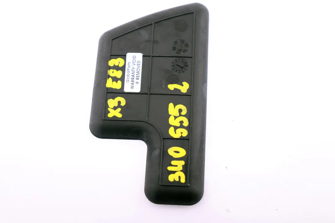 BMW X3 Series E83 Stowage Compartment Rubber Centre Console - SKU rhd-3405552 - Part number 3405552