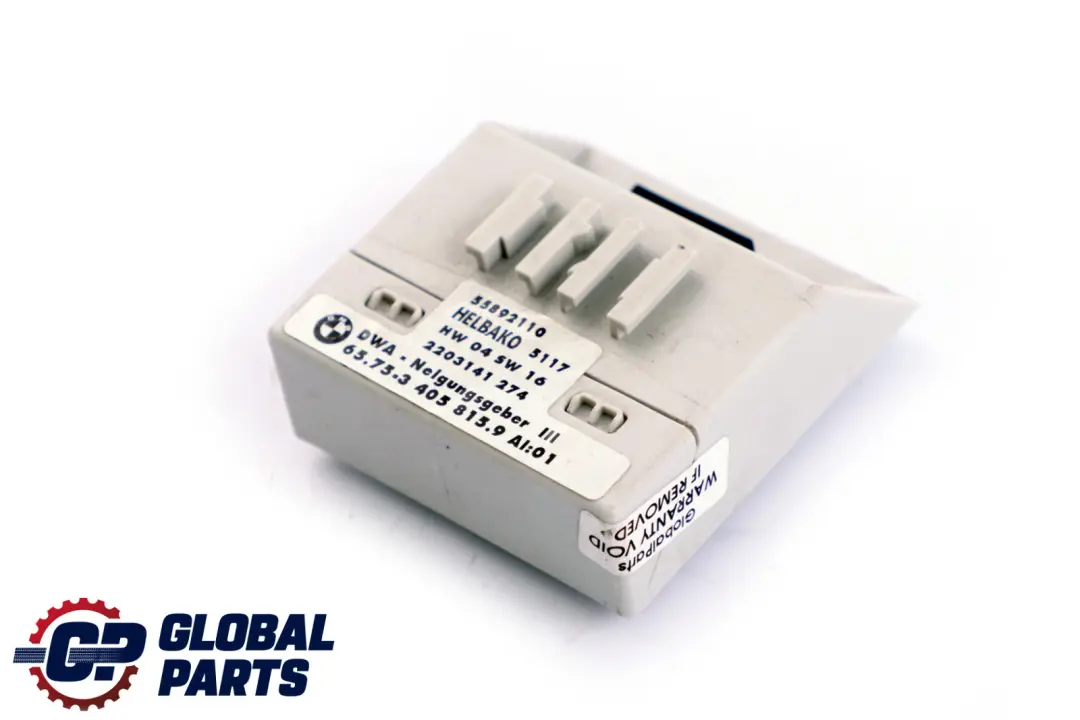 BMW E83 E83N Indicador De Inclinacion Sistema De Alarma 6575 - SKU 3405815 - Número de pieza 3405815