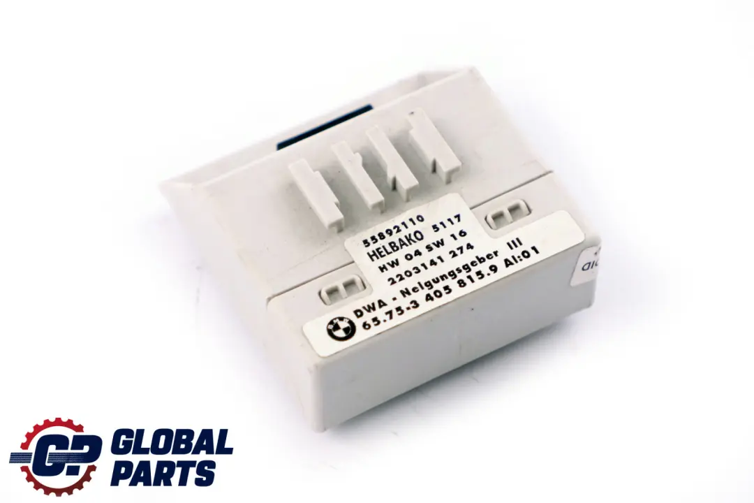 E83N Neigungssignalgeber Sistema di Allarme 6575 per BMW X3 E83 con numero di parte 3405815 BMW X3 E83 E83N Neigungssignalgeber Sistema di Allarme 6575 - SKU 3405815 - Numero di parte 3405815