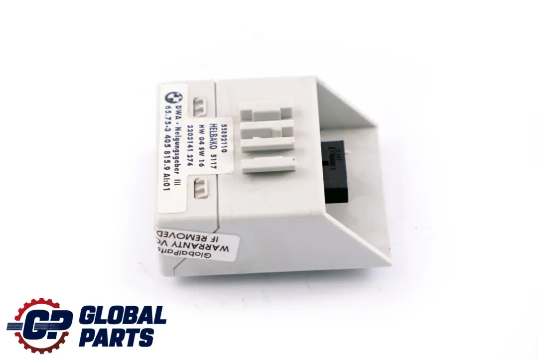 X3-Reihe E83 E83N Neigungssignalgeber Systeme D'Alarme 6575 pour BMW à propos du numéro de pièce 3405815 BMW X3-Reihe E83 E83N Neigungssignalgeber Systeme D'Alarme 6575 - SKU 3405815 - Numéro de pièce 3405815