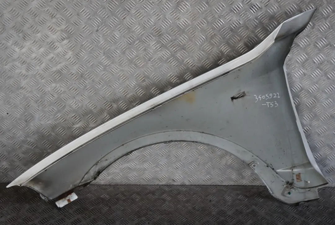 BMW X3 Series E83 3 Side Panel Fender Wing Front Right O/S Titansilber Silver - SKU 3405922-TS3 - Part number 3405922