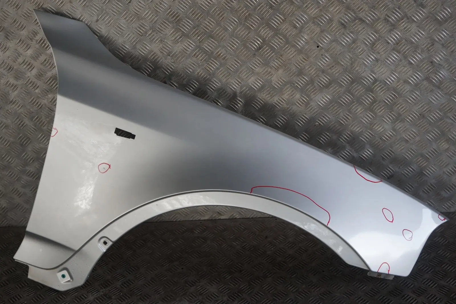 BMW X3 Series E83 3 Side Panel Fender Wing Front Right O/S Titansilber Silver