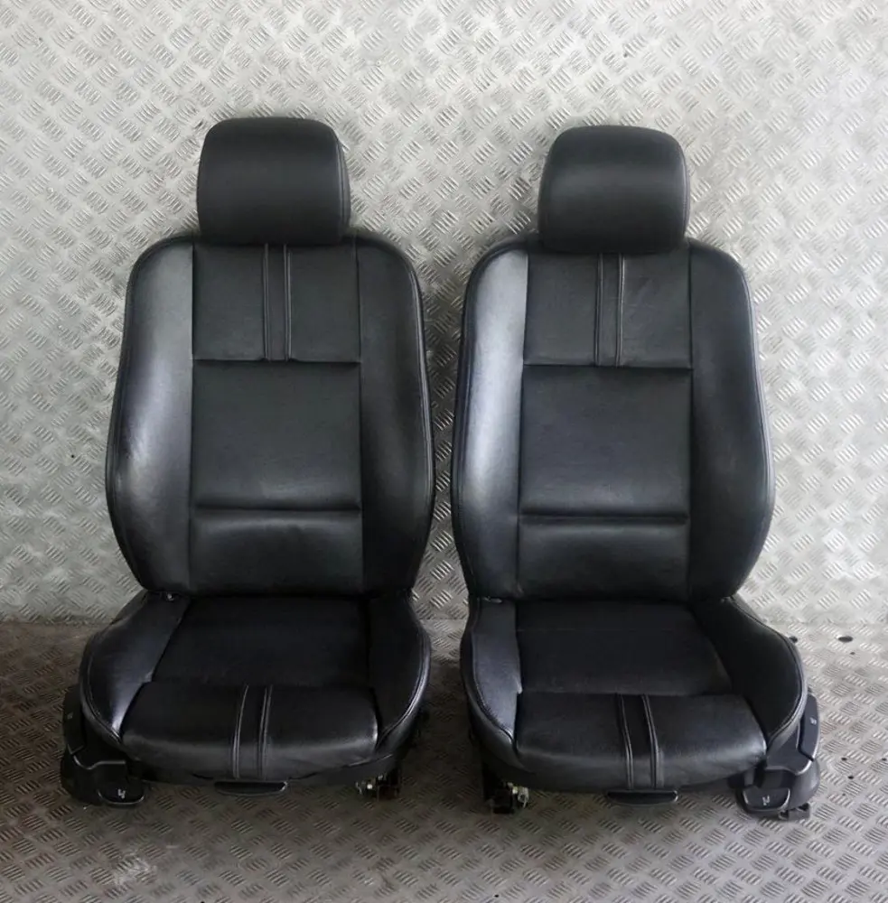 BMW X3 E83 Verwarmd M Sport Zwart Leer Voorstoel Links Rechts Stoelen