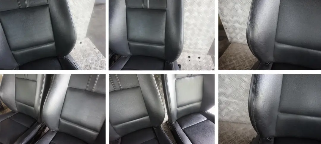 BMW X3 E83 Heated M Sport Black Leather Front Seat Left Right N/O/S Seats - SKU 3410106 - Part number 3410106