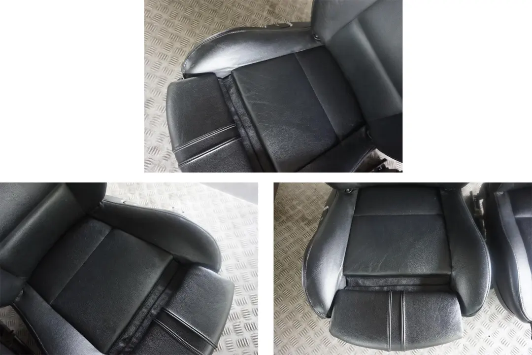 Heated M Sport Black Leather Front Seat Left Right N/O/S Seats to BMW X3 E83 with Part number 3410106 BMW X3 E83 Heated M Sport Black Leather Front Seat Left Right N/O/S Seats - SKU 3410106 - Part number 3410106
