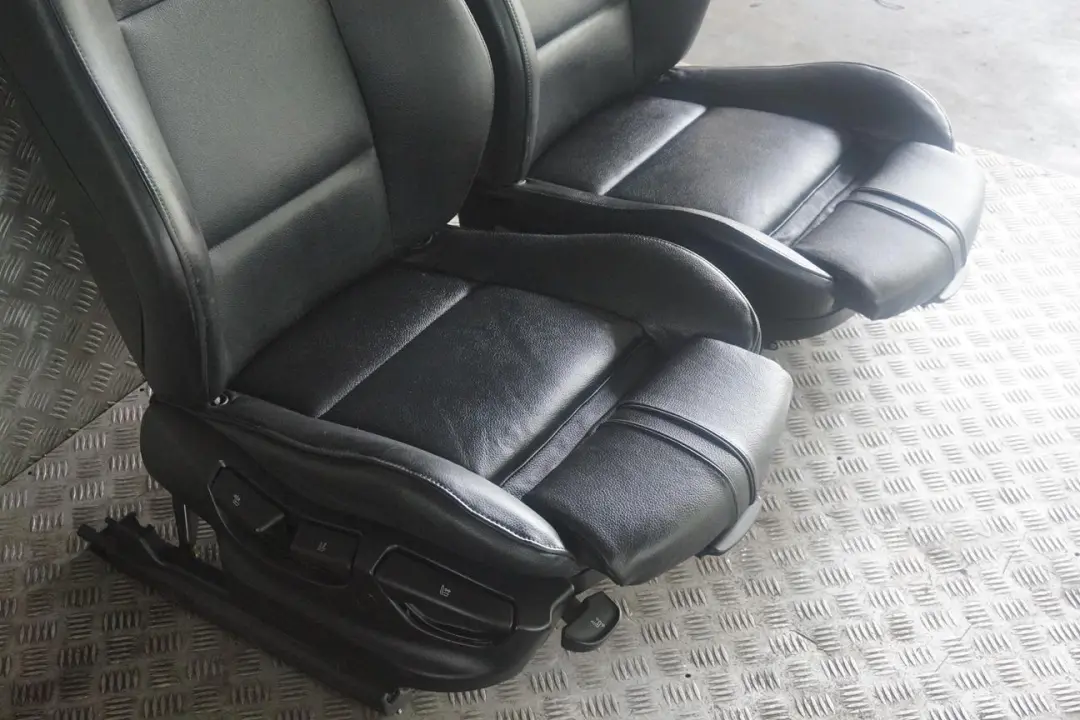 Heated M Sport Black Leather Front Seat Left Right N/O/S Seats to BMW X3 E83 with Part number 3410106 BMW X3 E83 Heated M Sport Black Leather Front Seat Left Right N/O/S Seats - SKU 3410106 - Part number 3410106
