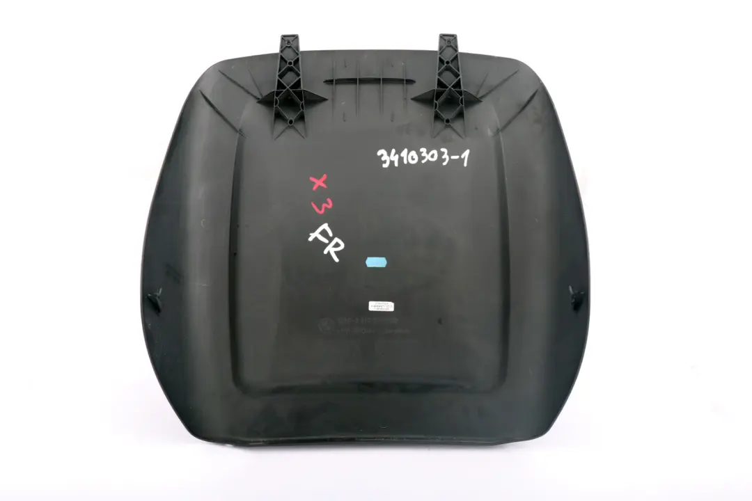 BMW X3 Series E83 Seat Imitation Leather Rear Cover Trim Panel Black - SKU 3410303-1 - Part number 3410303