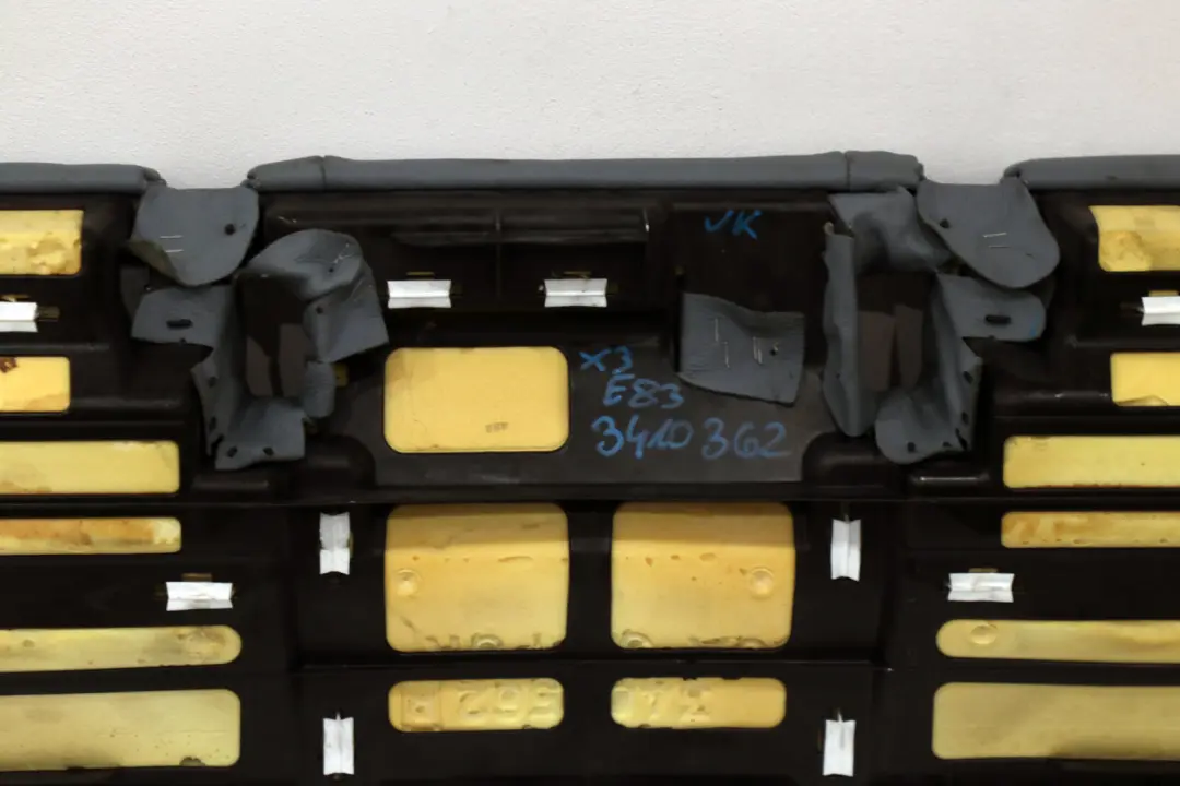 Grey Blue Leather Interior Rear Seat Base Couch Bench Sofa to BMW X3 Series E83 with Part number 3410362 BMW X3 Series E83 Grey Blue Leather Interior Rear Seat Base Couch Bench Sofa - SKU 3410362 - Part number 3410362