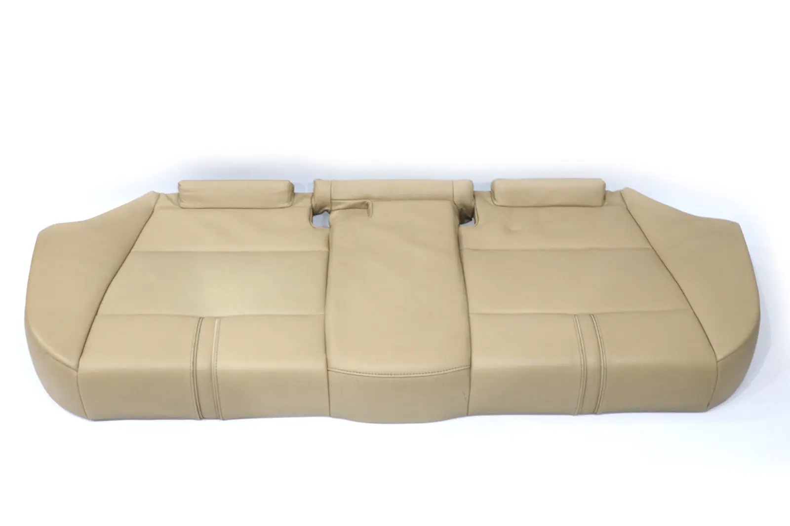 BMW X3 Series E83 Beige Leather Interior Rear Seat Couch Bench Base Sofa