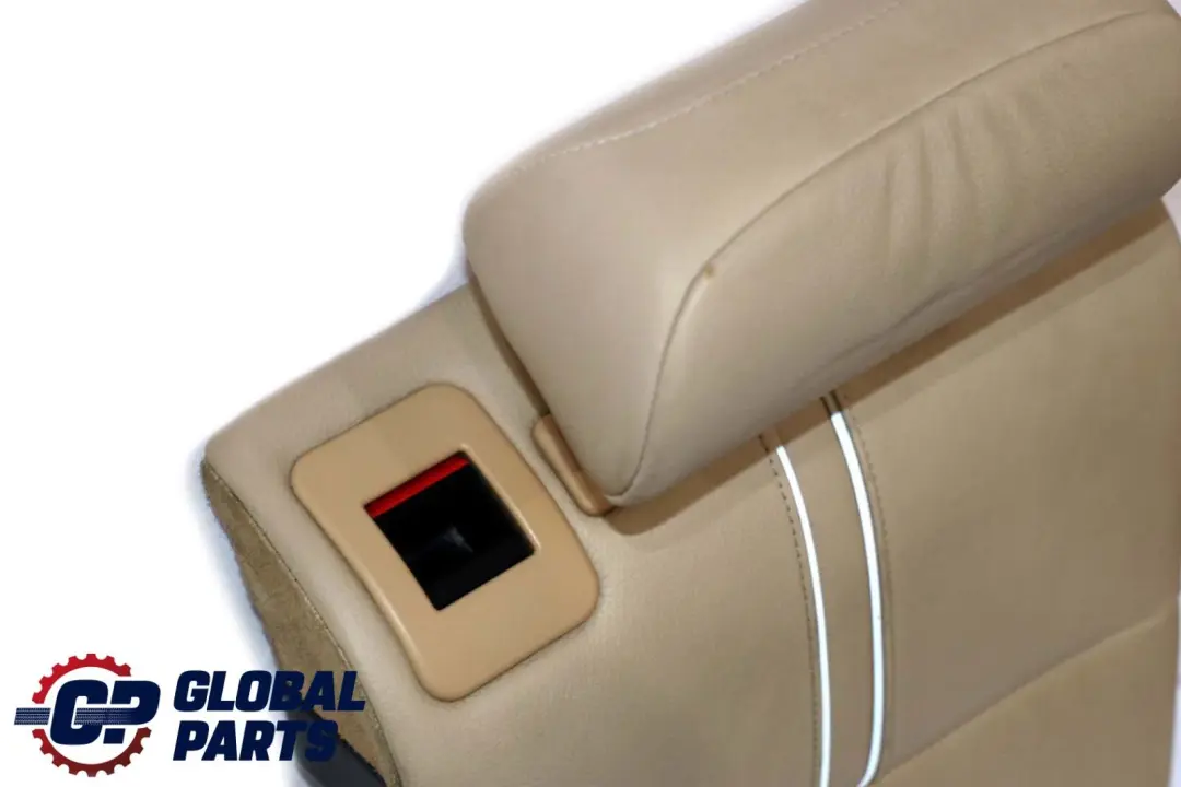 Beige Interior Funda Asiento Respaldo Cuero Trasero Derecho para BMW E83 con número de pieza 3410383 BMW E83 Beige Interior Funda Asiento Respaldo Cuero Trasero Derecho - SKU 3410383-2 - Número de pieza 3410383