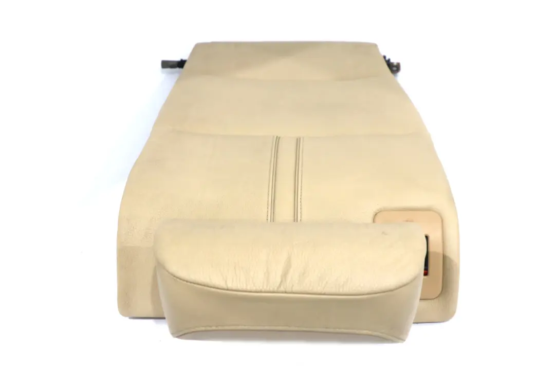 BMW X3 er E83 Sitz hinten Beifahrer rechts Rückenlehne Leder Sandbeige Hell - SKU 3410383 - Teilenummer 3410383
