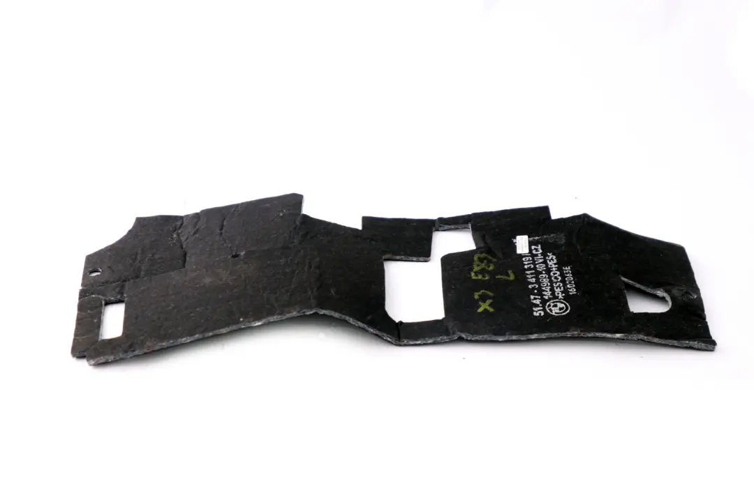 E83N LCI Insonorisation Base A Gauche pour BMW X3 E83 à propos du numéro de pièce 3411319 BMW X3 E83 E83N LCI Insonorisation Base A Gauche - SKU 3411319 - Numéro de pièce 3411319