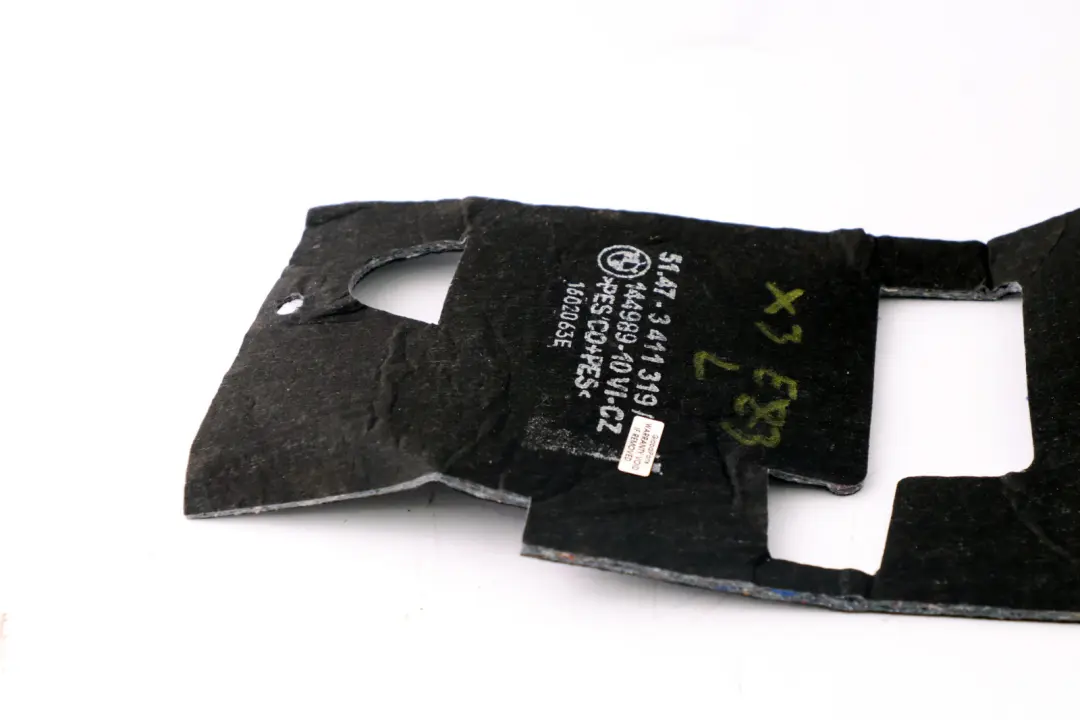 BMW X3 E83 E83N LCI Insonorisation Base A Gauche - SKU 3411319 - Numéro de pièce 3411319