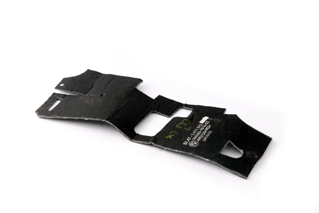 E83N LCI Insonorisation Base A Gauche pour BMW X3 E83 à propos du numéro de pièce 3411319 BMW X3 E83 E83N LCI Insonorisation Base A Gauche - SKU 3411319 - Numéro de pièce 3411319