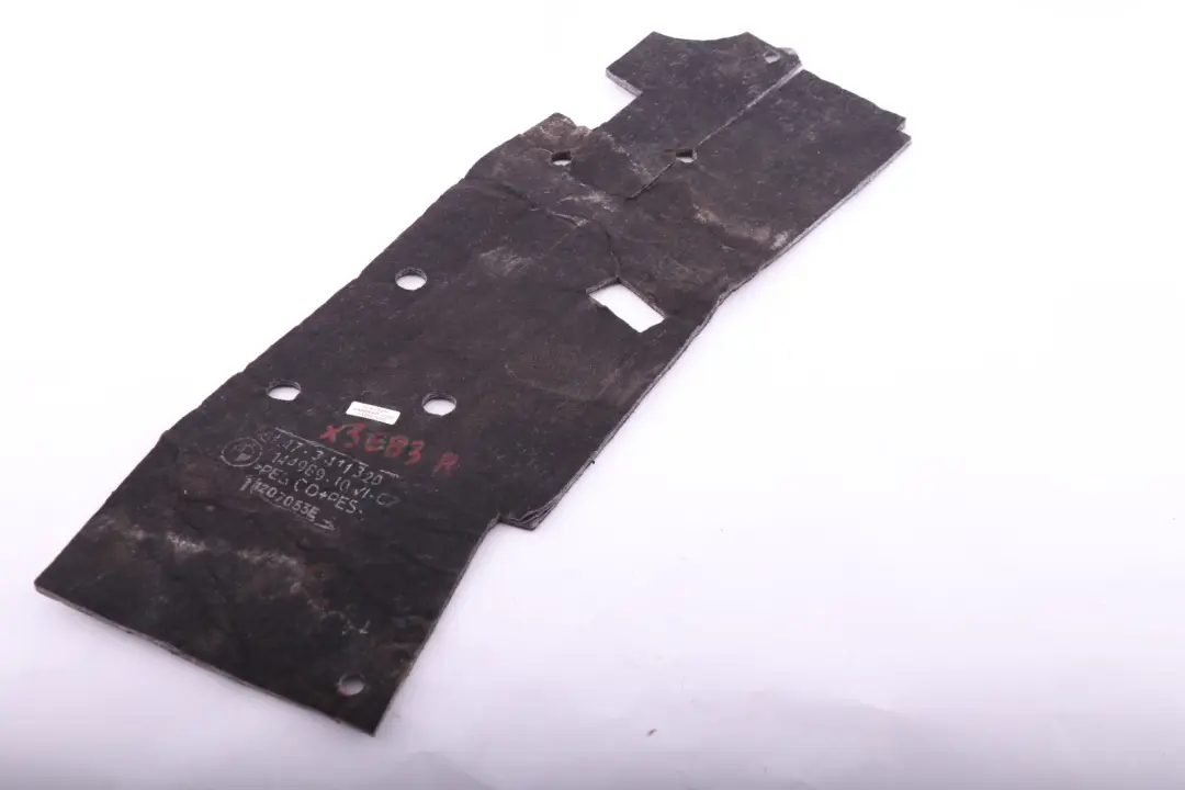 BMW X3 Series E83 E83N LCI Sound Insulation Floor Panel Right O/S - SKU 3411320 - Part number 3411320