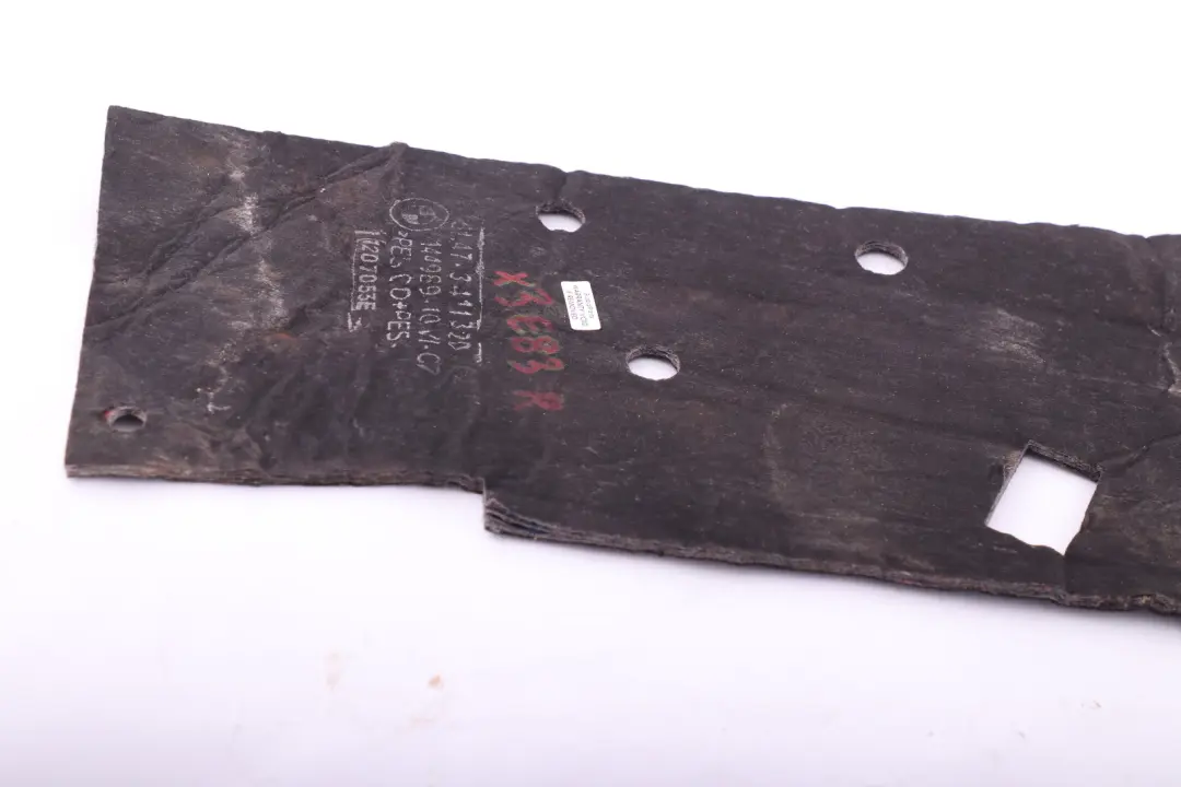 BMW X3 Series E83 E83N LCI Sound Insulation Floor Panel Right O/S - SKU 3411320 - Part number 3411320