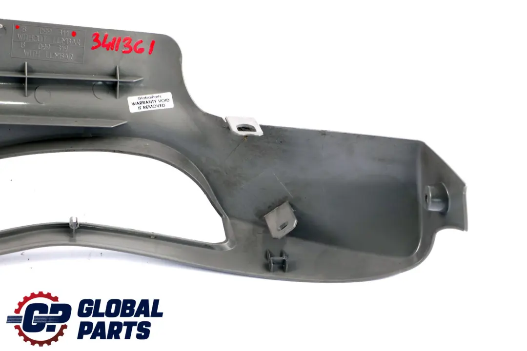 Trim Seat Cover Outer Left N/S Grey 8099311 to BMW X3 Series E83 with Part number 3411361 BMW X3 Series E83 Trim Seat Cover Outer Left N/S Grey 8099311 - SKU 3411361 - Part number 3411361