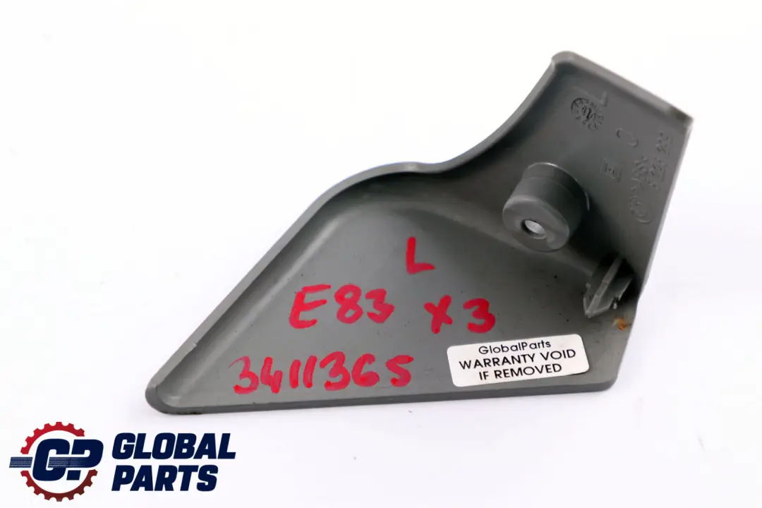 BMW X3 er E83 LCI Blende Innen Links Sitz Vorn Grau 8226299 - SKU 3411365 - Teilenummer 3411365