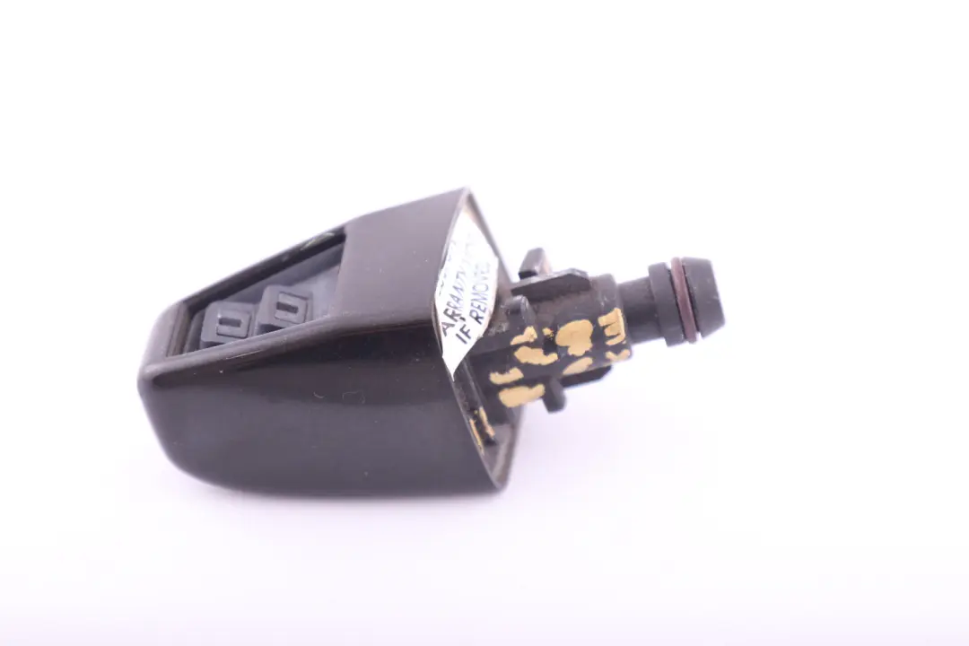 Headlight Lamp Cleaning Right Spray Nozzle O/S Black Sapphire to BMW X3 Series E83 with Part number 3411430 BMW X3 Series E83 Headlight Lamp Cleaning Right Spray Nozzle O/S Black Sapphire - SKU 3411430 - Part number 3411430