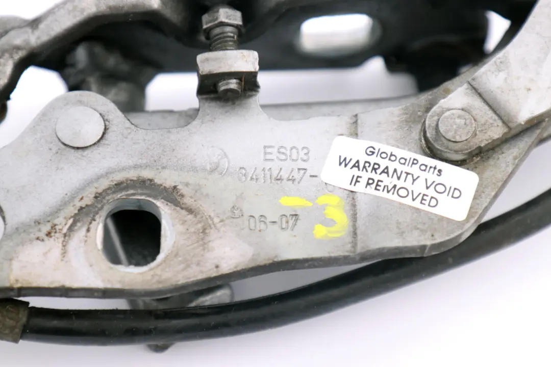 Cardine Lembo Anteriore SX Argento-Titanio Argento per BMW X3 E83 con numero di parte 3411447 BMW X3 E83 Cardine Lembo Anteriore SX Argento-Titanio Argento - SKU 3411447-3 - Numero di parte 3411447