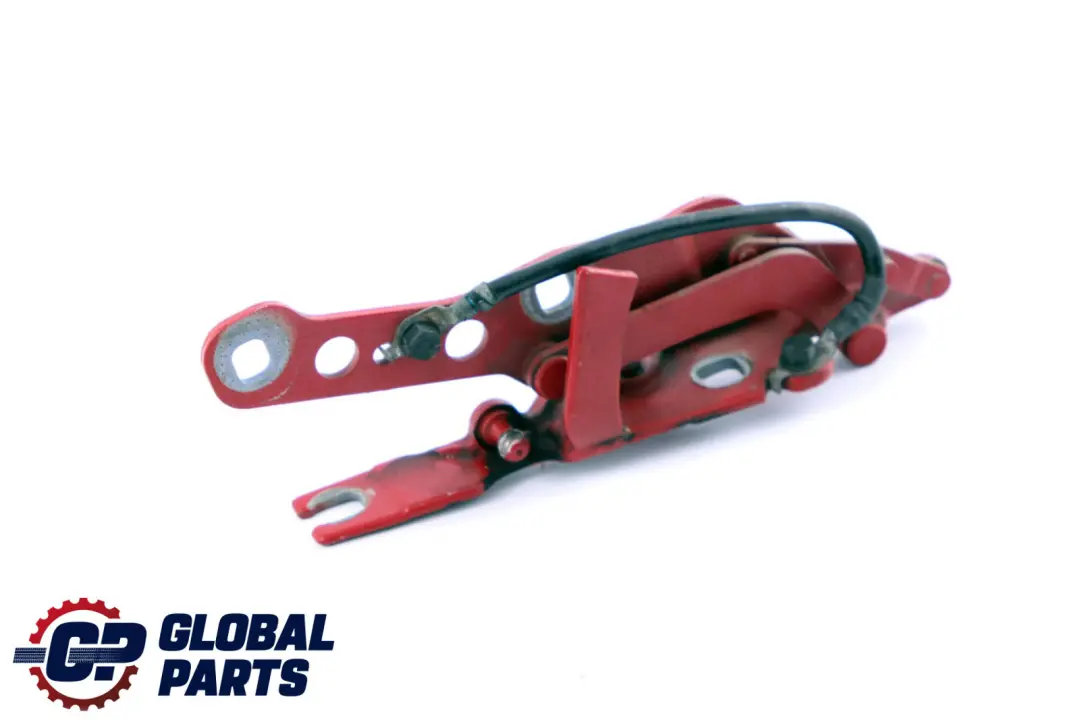 Front Bonnet Hood Left Hinge N/S Karmesinrot Red to BMW X3 Series E83 with Part number 3411447 BMW X3 Series E83 Front Bonnet Hood Left Hinge N/S Karmesinrot Red - SKU 3411447-KAR - Part number 3411447