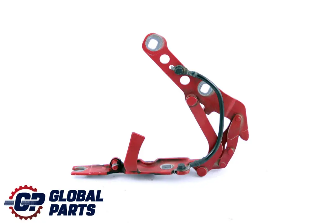 Cerniera Cofano Anteriore Sinistra Rosso Carminio per BMW X3 E83 con numero di parte 3411447 BMW X3 E83 Cerniera Cofano Anteriore Sinistra Rosso Carminio - SKU 3411447-KAR - Numero di parte 3411447