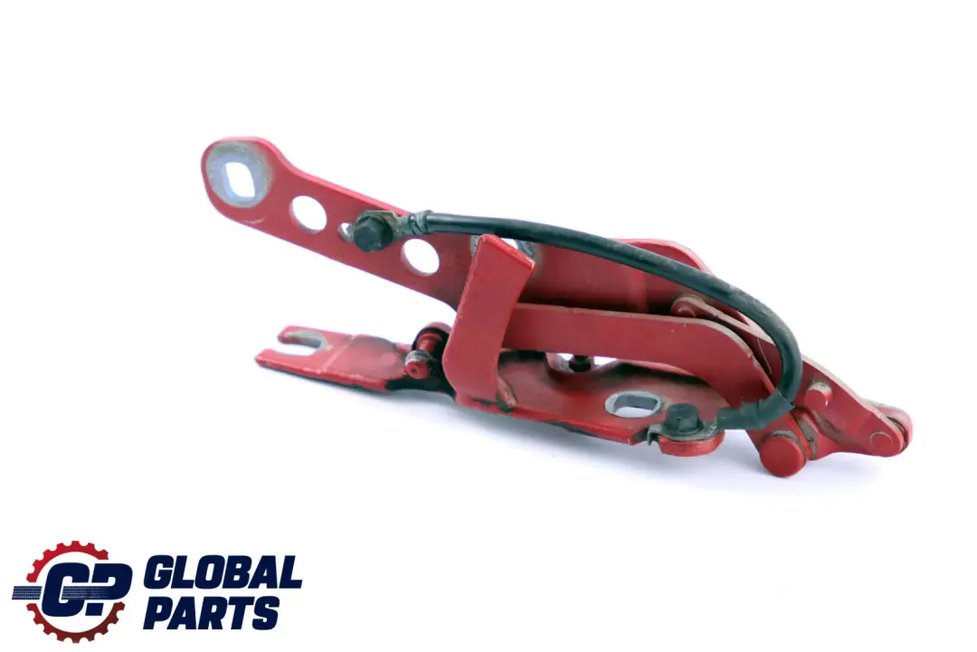 BMW X3 Reihe E83 Scharnier Frontklappe Links Karmesinrot Rot - SKU 3411447-KAR - Teilenummer 3411447