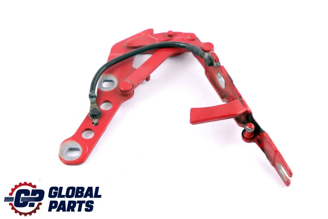 BMW X3 Reihe E83 Scharnier Frontklappe Links Karmesinrot Rot - SKU 3411447-KAR - Teilenummer 3411447