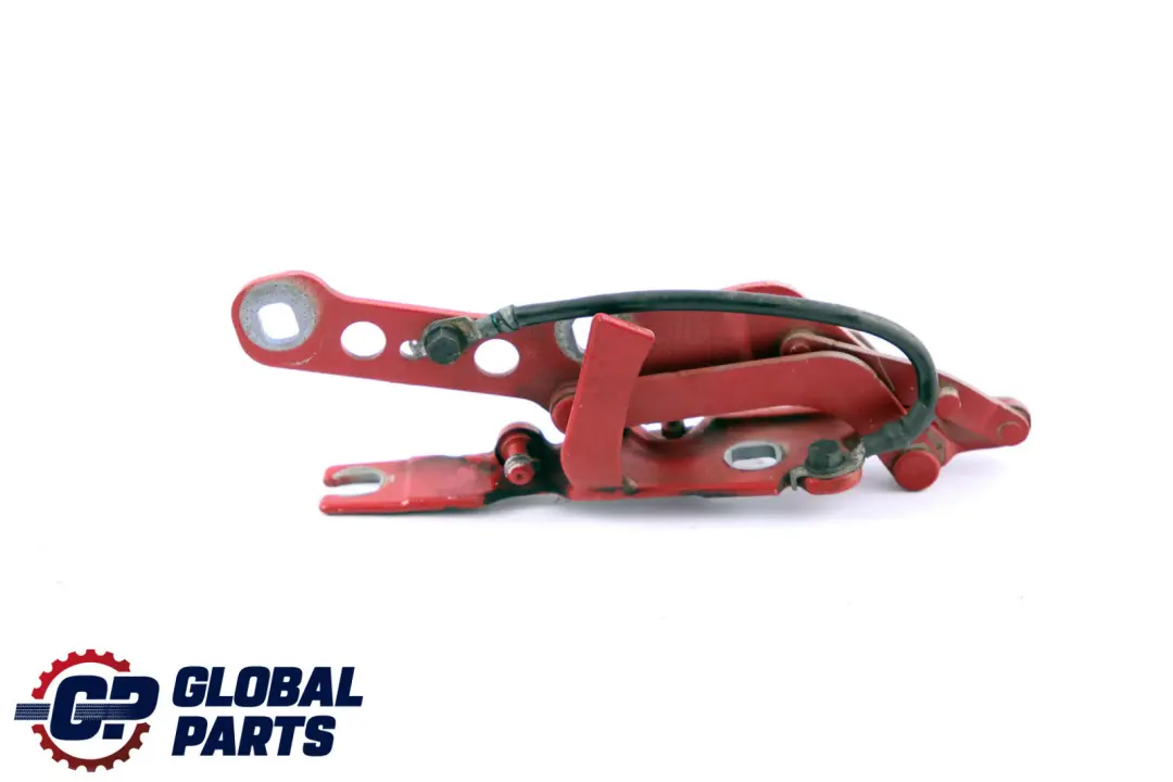 Front Bonnet Hood Left Hinge N/S Karmesinrot Red to BMW X3 Series E83 with Part number 3411447 BMW X3 Series E83 Front Bonnet Hood Left Hinge N/S Karmesinrot Red - SKU 3411447-KAR - Part number 3411447