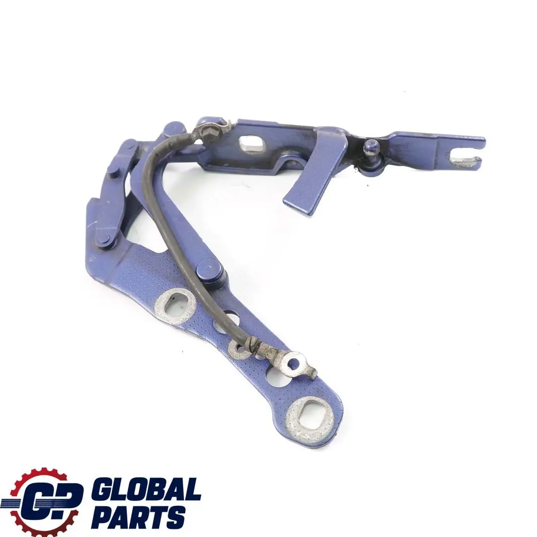 BMW X3 Series E83 Front Bonnet Hood Left Hinge N/S Montegoblau Blue - A51 - SKU 3411447-MTB - Part number 3411447