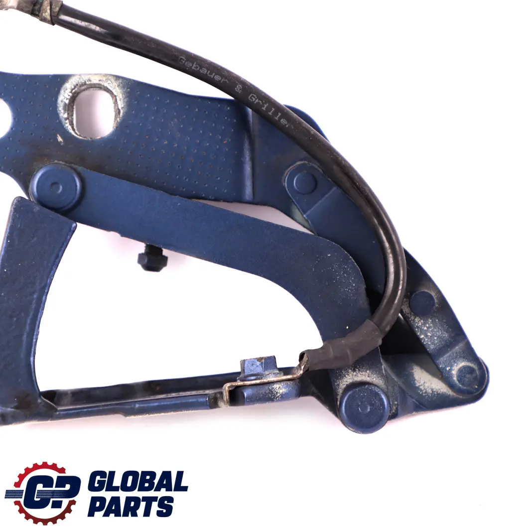 BMW X3 E83 Cofano Anteriore Cerniera Sinistra Mysticblau Metallic - A07 - SKU 3411447-MYS - Numero di parte 3411447