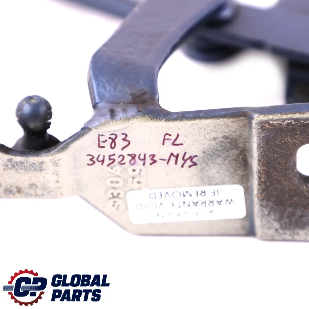 Capot Avant Charnière Gauche Mysticblau Métallique - A07 pour BMW X3 E83 à propos du numéro de pièce 3411447 BMW X3 E83 Capot Avant Charnière Gauche Mysticblau Métallique - A07 - SKU 3411447-MYS - Numéro de pièce 3411447