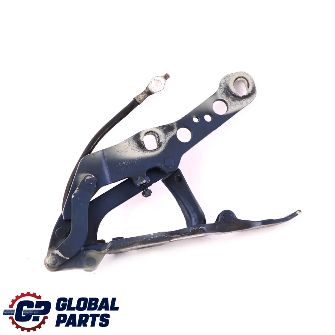 BMW X3 E83 Cofano Anteriore Cerniera Sinistra Mysticblau Metallic - A07 - SKU 3411447-MYS - Numero di parte 3411447
