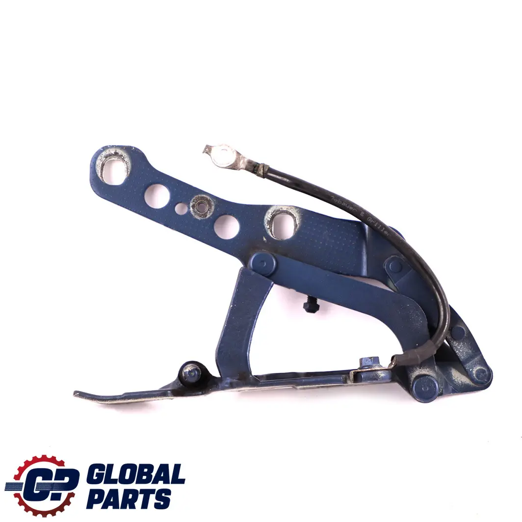 BMW X3 E83 Front Bonnet Hood Left Hinge N/S Mysticblau Metallic - A07 - SKU 3411447-MYS - Part number 3411447